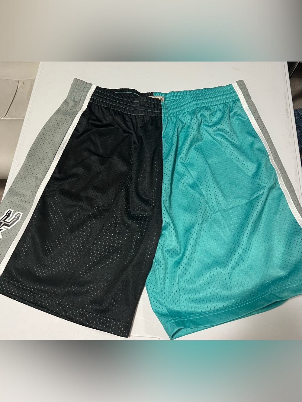 SPURS 🏀🏀🏀Mitchell & Ness San Antonio Spurs Shorts 3XL
